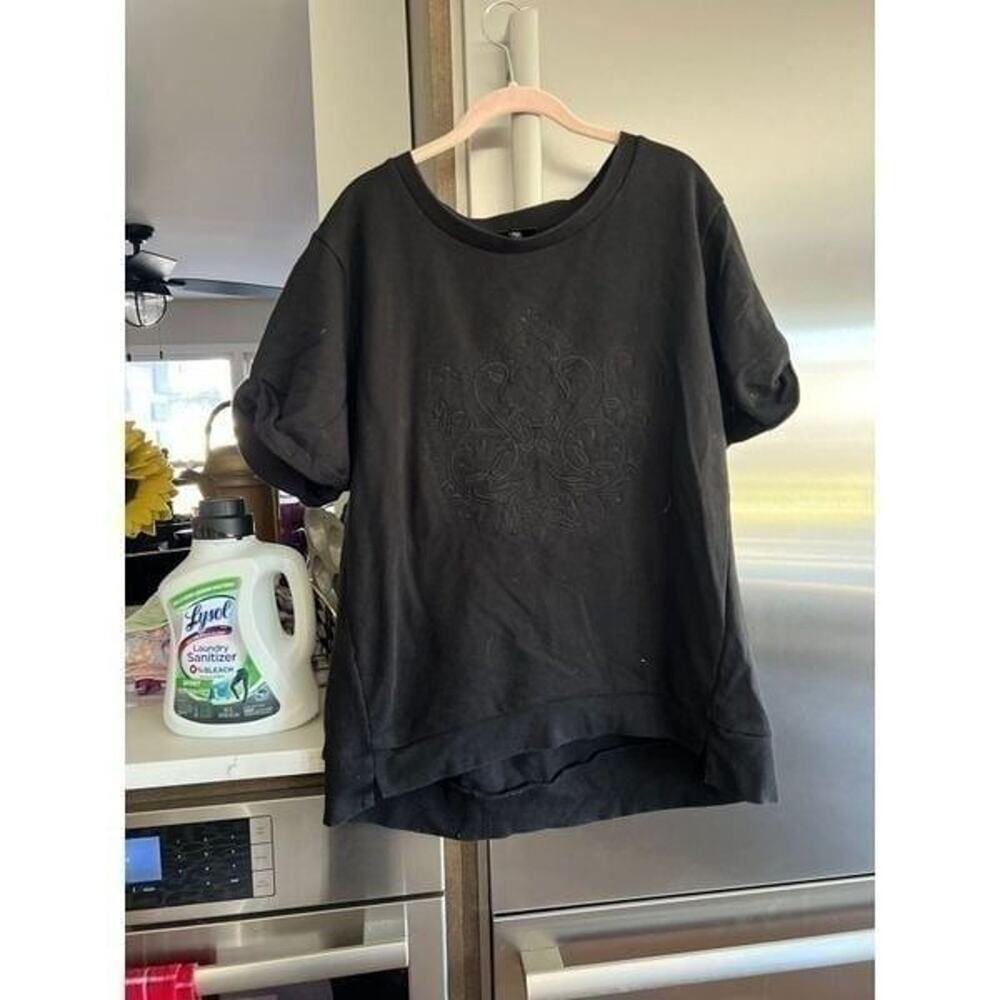 Mossimo Black tunic sweatshirt top XXL